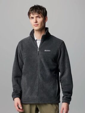Columbia Men’s Steens Mountain 2.0 Full Zip Fleece Jacket Charcoal Gray Medium